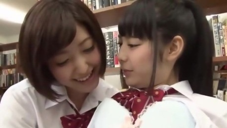 Japanese girls with fantastic nipples sharing sperm