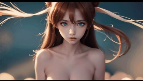 AI generated Asuka Langley