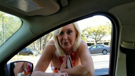 Office Parking Lot Sucks Off: mature mom hooker