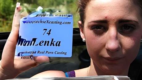 Czech Sex Casting featuring Lenka's missionary action